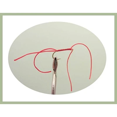 Image of BloodWorm Trout Flies, 12 Pack Red Apps, Blood Worm, Mixed 10/12, Fly Fishing