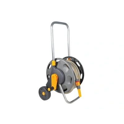 Image of Hose reel cart Hozelock Plus 90m inclusive couplings big wheels