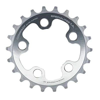 Image of Spécialités TA Compact 9 Speed 58pcd Chainring, Inner 22t, Silver