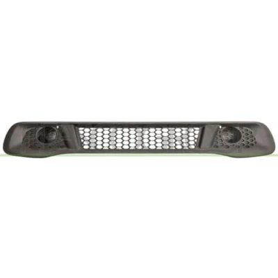 Image of 4518880023, 4518880023C22A, 4518880423, A4518880023, A4518880023C22A Bumper Grill PRASCO ME3072120 Centre, Front SMART: Fortwo II Coupe