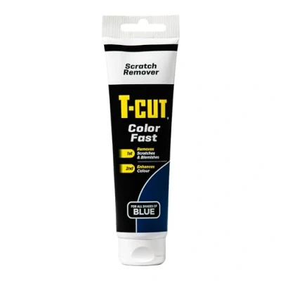 Image of T Cut Color Fast Blue Car Wax Polish Scratch Remover Colour Enhancer 150g * 6 Colours Available