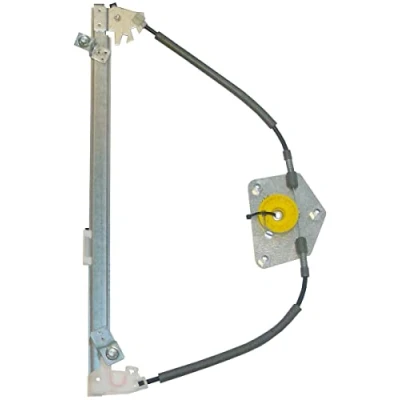 Image of 1608415680, 9221F6, 9221K7 Window regulator VALEO 850848 Left Front electric without motor with comfort function