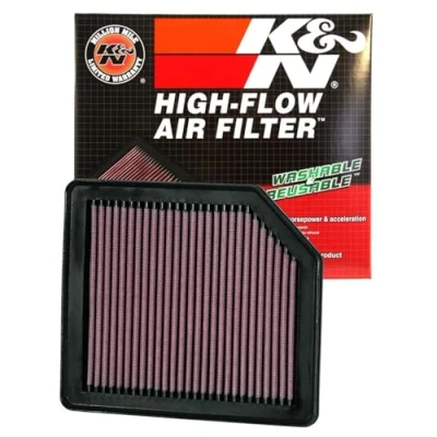 Image of K&amp;N Engine Air Filter: High Performance, Premium, Washable, Panel 2005 2014 (Stream, Civic, Civic GX, VIII, Crossroad, FR V), 33 2342, Erhöhte Leistung