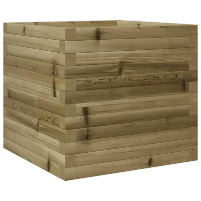 Image of vidaXL Garden Planter 50x50x46 cm Impregnated Wood Pine