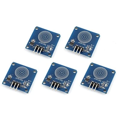 Image of DollaTek DIY 5PCS TTP223B Digital Touch Capacitive Sensor Switch Module for Arduino