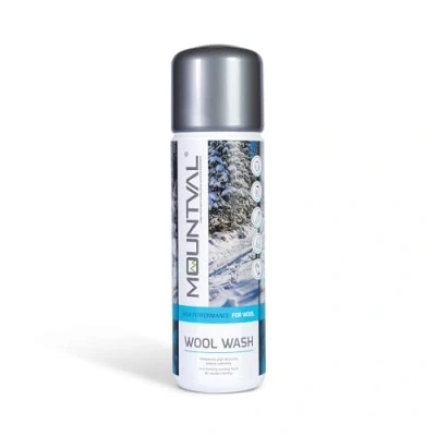 Image of Mountval Wool Wash Waterproofing Detergent For Merino Wool, Cashmere, Angora and Mohair Jumpers, Socks, Hats, Gloves Gore Tex Membrane Laundry