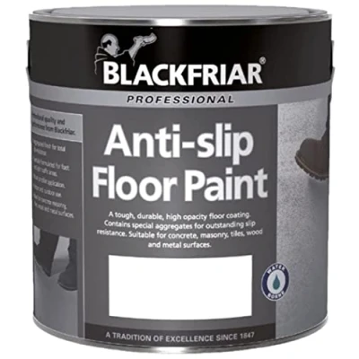 Image of Blackfriar Anti Slip Floor and Step Safety Paint Light Grey 1 Litre