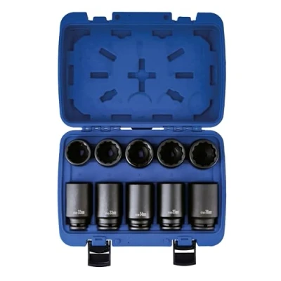 Image of Laser 8700 Impact Hub Nut Socket Set 1/2&quot; D 10pc