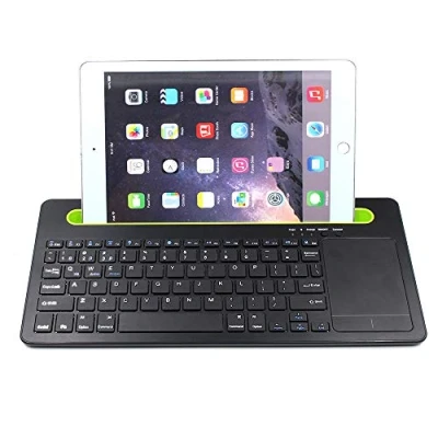 Image of HDWR Keyboard with Touchpad, Bluetooth 3.0, Stand for Phone or Tablet, Multipairing, Triple Channel, Silent Operation, Energy Saving, typerCLAW BM110