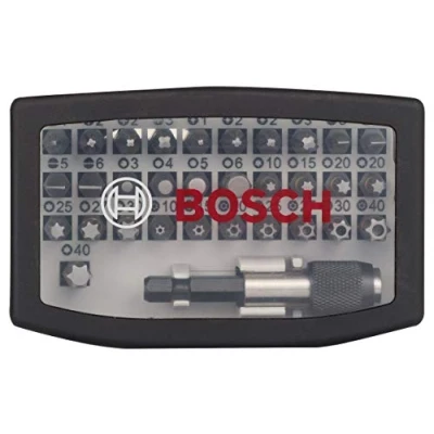 Image of Bosch Professional 32 Piece Screwdriver bit Set (Drill Driver Accessories, Screw Set)