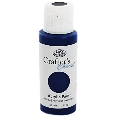 Image of Royal &amp; Langnickel Dark Blue Acrylic Paint 59ml