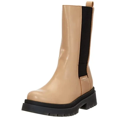 Image of TOM TAILOR Women&#039;s 4290206 Chelsea Boot, Hazel, 7.5 UK