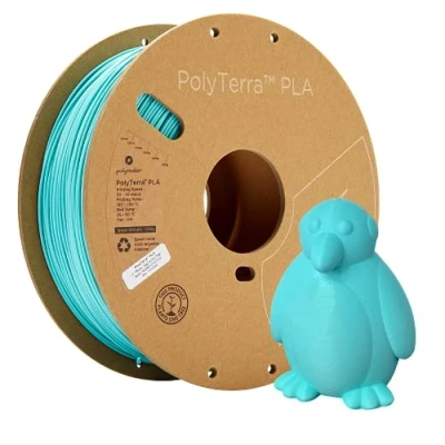 Image of Polymaker 70844 PolyTerra PLA Filament geringerer plasticgehalt 1.75mm 1000g brightblau 1 pc(s)