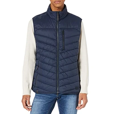 Image of camel active Men&#039;s Waistcoat, Navy, 52