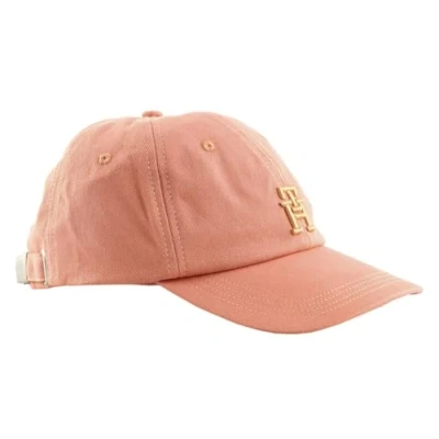 Image of Tommy Hilfiger Men TH Flag Soft Baseball Cap, Brown (Basket Brown), One Size