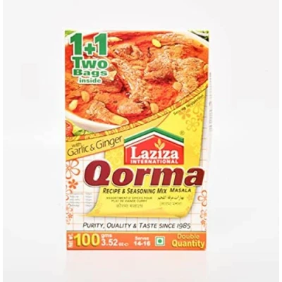 Image of Laziza Qorma Spice Mix Masala Easy Cook 100g