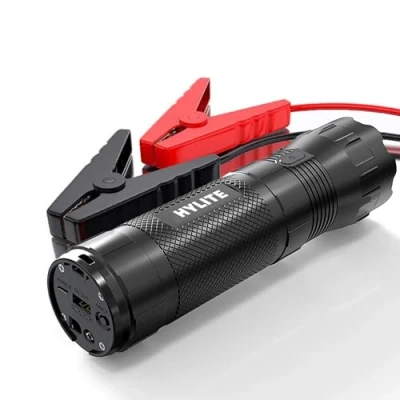 Image of Hylite Jump Lite 3 in 1 Start, Torch &amp; Power Bank Portable Vehicle Starter Device Car Battery 8,000 mAh, 12V, 600A For 5L Engines 300 Lumen LED