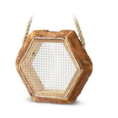Image of Tom Chambers Douglas log wild bird nut feeder