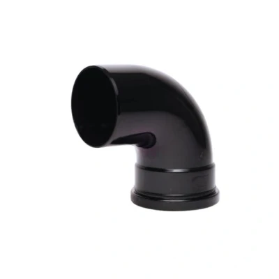 Image of Davant Pushfit Soil 92 Single Socket Bend 110mm Black