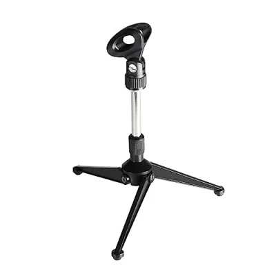 Image of Adam Hall Stands S 8 B Tabletop Microphone Stand