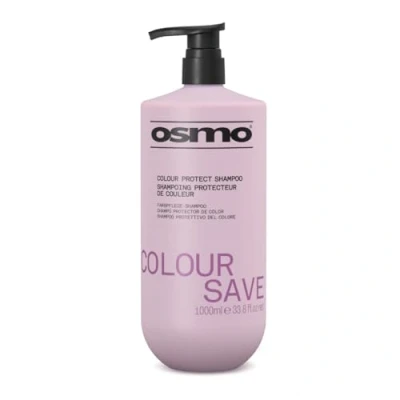 Image of OSMO Colour Save Shampoo Vitamin E &amp; UV Filters Anti Fade for Coloured Hair. 1000ml