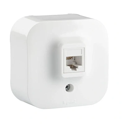 Image of Legrand, Surface Mounted UAE/RJ11 Telephone Socket for Wall Mounting 782414
