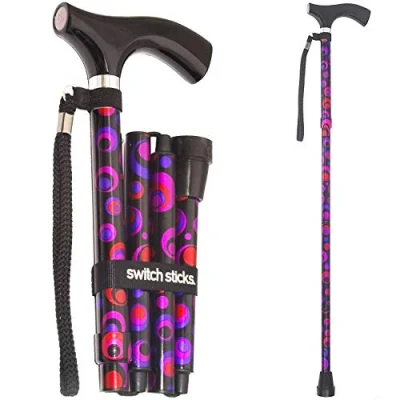 Image of Switch Sticks Folding Walking Stick Cane