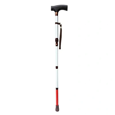 Image of Adjustable Folding Support Walking Cane for the Blind 31.5 inch 35.4 (Folds Down 4 Sections),Lightweight &amp; Portable Stick Mobility Aid