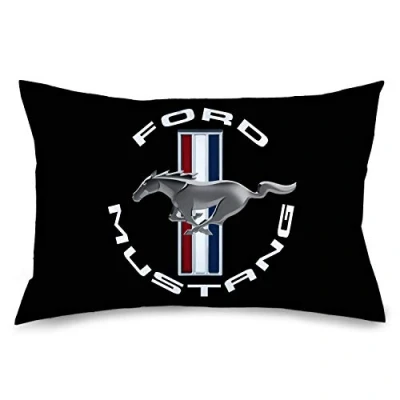 Image of Buckle Down Standard Pillow Case, Mustang, 20 Inches x 30