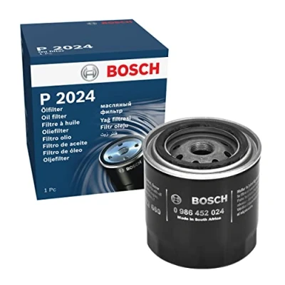 Image of 5014055 Oil Filter BOSCH 0 986 452 024 3/4&quot; 16 UNF 2B Spin on NISSAN: SUNNY 2 Hatchback, Bluebird Saloon, LTI: TX Hatchback