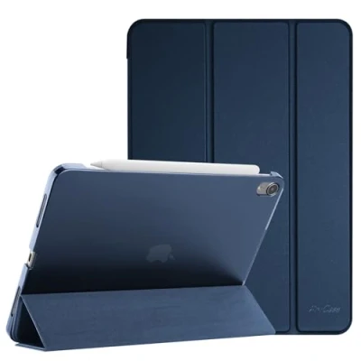 Image of ProCase Smart Case for iPad Air 11 inch M2 2024 6th /10.9 5th 2022/Air 4th 2020, Protective Cover 6 5 4 Generation Navy