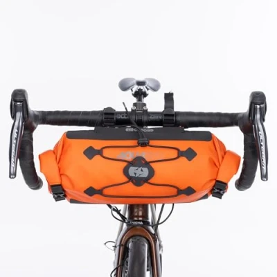Image of Aqua Evo Adventure Bicycle Cycle Handlebar Pack, Orange