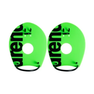 Image of Arena Unisex Elite 2 Hand Paddle, ACID_LIME BLACK, S UK
