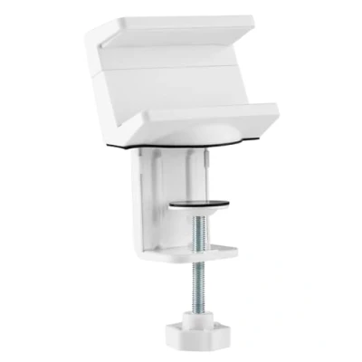 Image of MaxTrack NVZ2WL Table Clamp for Power Strips, Desk Mount, Strips or USB Hubs from 50 70 mm Wide, Holder, Protective Silicone Pads, Holder Strip