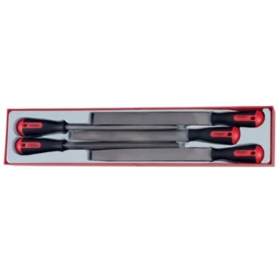 Image of Teng Tools TTXF05 Files Hand Set of 5 Pcs,Black