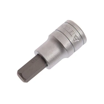Image of Teng M121514c Hex Bit Socket 14mm 1/2in Square Drive, Silver