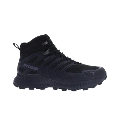 Image of INOV8 Men&#039;s Roclite Mid GTX Hiking Shoe, Black/Dark Grey, 12.5