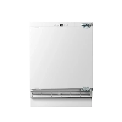 Image of Cookology CBUFZ601 95 Litre Capacity Integrated Built in Undercounter Freezer, Adjustable Temperature Control and Legs, Reversible Door 4 Star Freezer Rating White