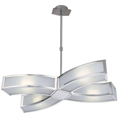 Image of Duna GU10 Pendant 4 Light L1/SGU10, Polished Chrome