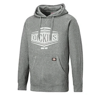 Image of Dickies Workwear Rockfield Hoodie, Size: XXL, Grey melange