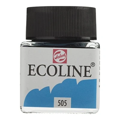 Image of Ecoline Liquid Watercolour 30 ml Ultramarine Light