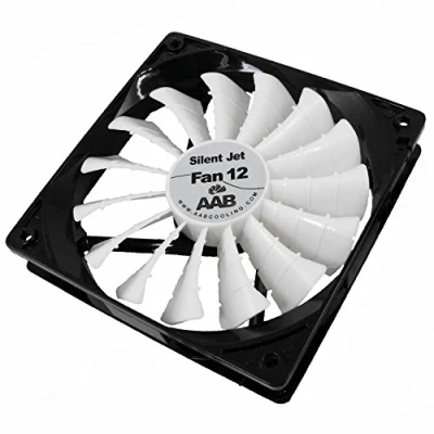 Image of AABCOOLING Silent Jet Fan 12 and Efficient 120mm with 4 Anti vibration Pads, Case Fan, CPU 12V, PC Cooling 12.9 dB(A), 60 CFM, 1100 RPM