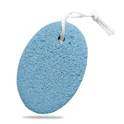 Image of zoerbufan Pumice Stone for Feet/Hands/Body, Natural Lava Dead Hard Skin Removal, Foot Scrubber, White Calluse Remover, File Men/Women Exfoliation(Blue)