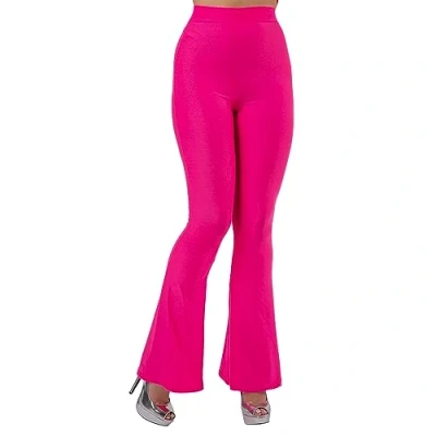 Image of Wicked Costumes Adult Ladies 60&#039;s/70&#039;s Hot Pink Disco Flares