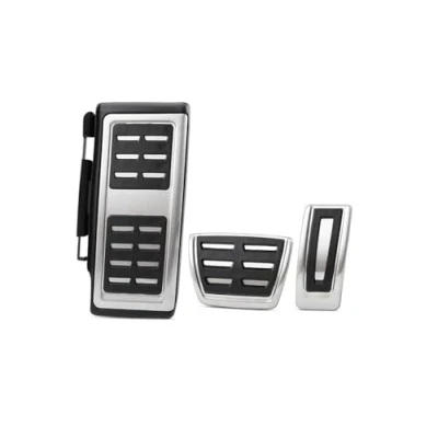 Image of Auto Gas Pedal For VW GOLF 7 MK7 LHD Stainless Steel Sport Accelerator Brake Foot Rest Cover Car Pedals Pedal(3 Pcs AT With Rest)
