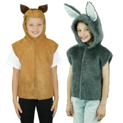Image of Charlie Crow Brown Horse/Donkey Costume for kids one size 3 8 Years.