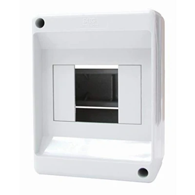 Image of Electraline 60433 IP44 Distribution Board Without Door 3 4 Compartments