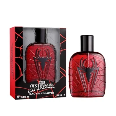 Image of Marvel Spiderman Eau de Toilette Natural Perfume Spray, Vegan and Dermatologically tested EDT Spray for Teenager, 100ml
