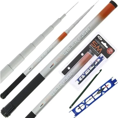 Image of NGT Quickfish Combo Compact Whip Pole rod 5m (Incl. Rig &amp; Disgorger)