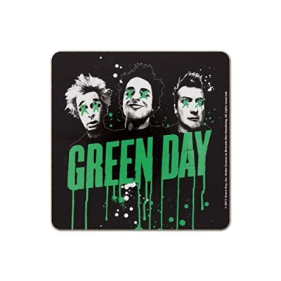 Image of Green Day Drips Individual Coaster [Import]